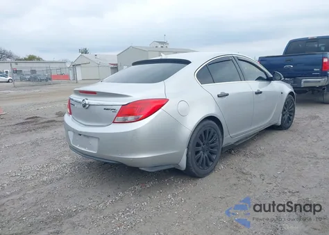 2011 Buick Regal Cxl Russelsheim from USA, damaged, VIN W04GP5EC6B1014129